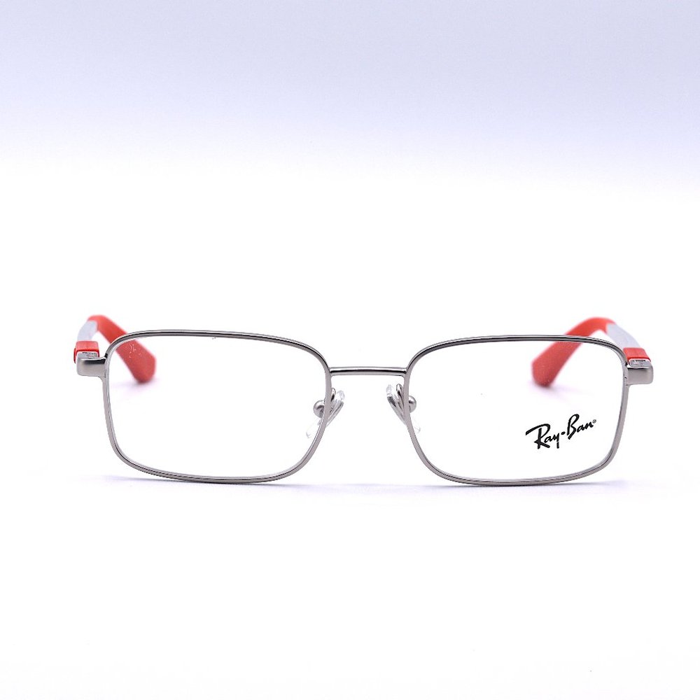 RAY-BAN JUNIOR RB1043 4021 SILVER ORANGE EYEGLASSES AUTHENTIC FRAME - Picture 2 of 8
